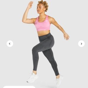 Gymshark VITAL SEAMLESS 2.0 LEGGINGS size M Charcoal